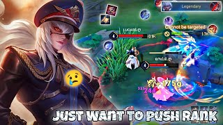 New Season Rank Push Moments But My Luck Ain't Letting Me | Zata Gameplay | Arena of Valor Liên