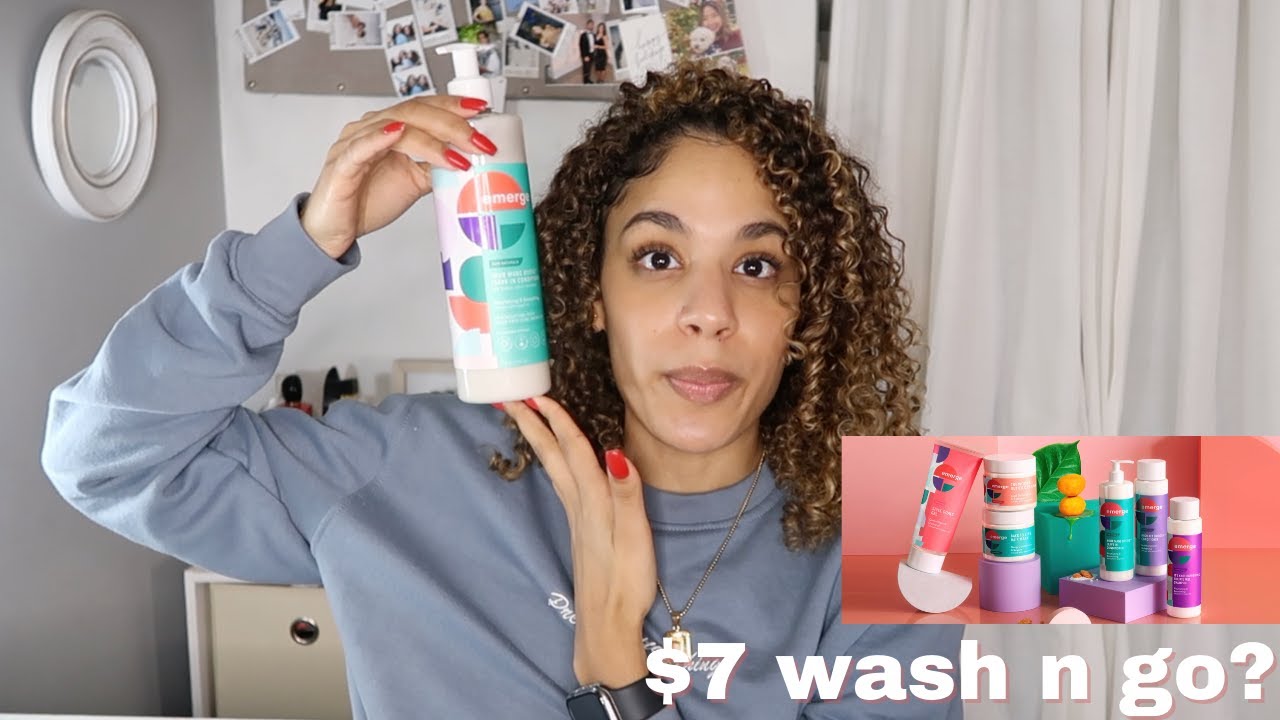 Emerge Product Review! Affordable Curly Product find at Target!