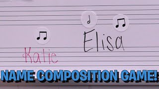 Name Composition Game with Music-Go-Rounds! screenshot 5