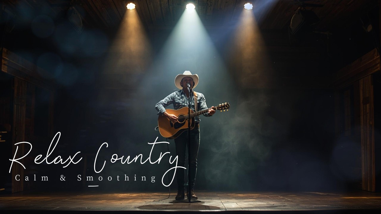 【Country Relax 13】Country Music for Long Drives 🚘 Smooth & Peaceful Road Trip Mix