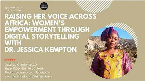 Raising her voice across Africa: Women's Empowerment through digital Storytelling