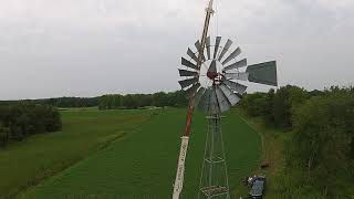 E702 14' Aermotor Windmill - drone