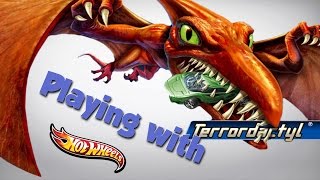Hot Wheels TERRORDACTYL Track Set Unboxing