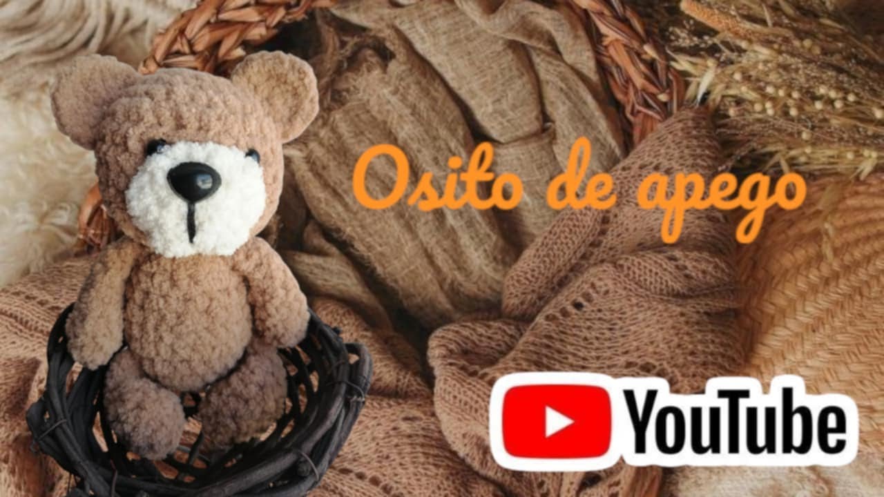 🐻🐻Hermoso osito bebe amigurumi 🐻🐻