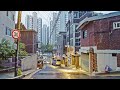 [4K] Rainy Seoul Walk from DAY to NIGHT | 서울 봄비 내리는 날, 낮부터 밤까지 걷기 - 장위동,장위시장,상월곡동,하월곡동,종암동,동덕여대,상월곡역