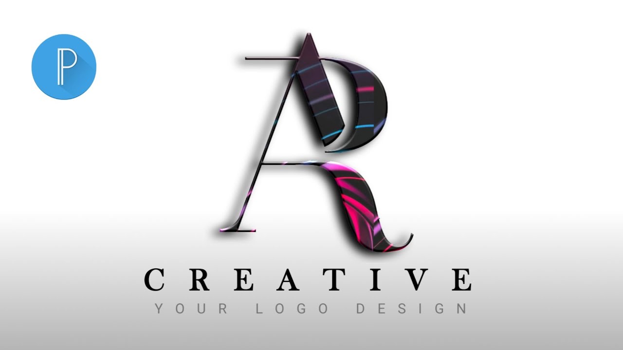 A R logo design | A R logo Creative | How to make professional A R Logo ...