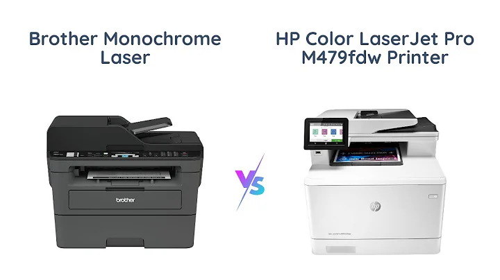 Brother Monochrome Laser vs HP Color LaserJet Pro Multifunction Printer