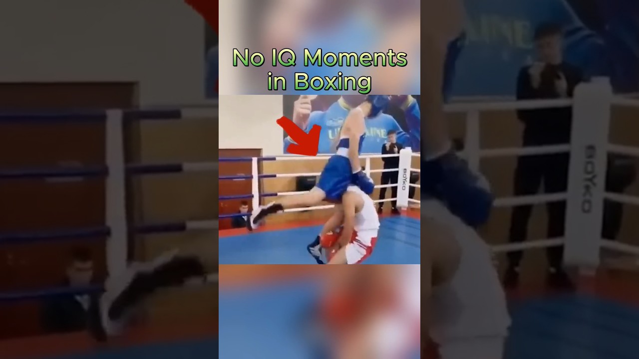 No IQ moments in boxing #boxing #mma  #shorts