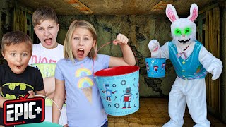 Zombie Easter Bunny on Camera + Creepy Egg Hunt - Epic+