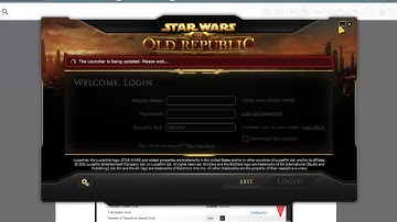 Fix Launcher unspecified error when running Star Wars: The Old Republic