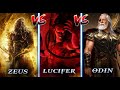 Lucifer Vs Odin Vs Zeus // Who will win ??