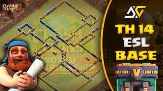 NEW TH14 ESL BASE FOR TOURNAMENTS | LIVE BUILT BY PENG | CLASH OF CLANS