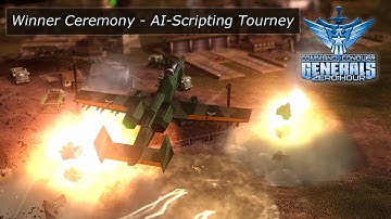 Winner Ceremony of the AI-Scripting Tournament [C&C Generals Zero Hour]