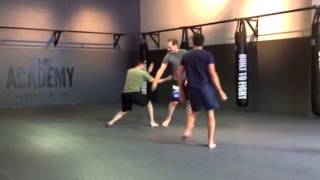 Martin Wheeler Systema Knife Defense Demo - The Academy Beverly Hills