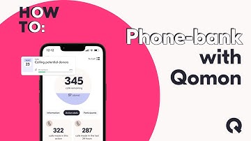 Phone-bank with Qomon
