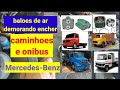 Balões de AR demorando encher caminhões mercedes