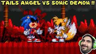 TAILS ANGEL VS SONIC DEMON !! - DLC Sonic.EXE Blood Tears con Pepe el Mago (FINAL)