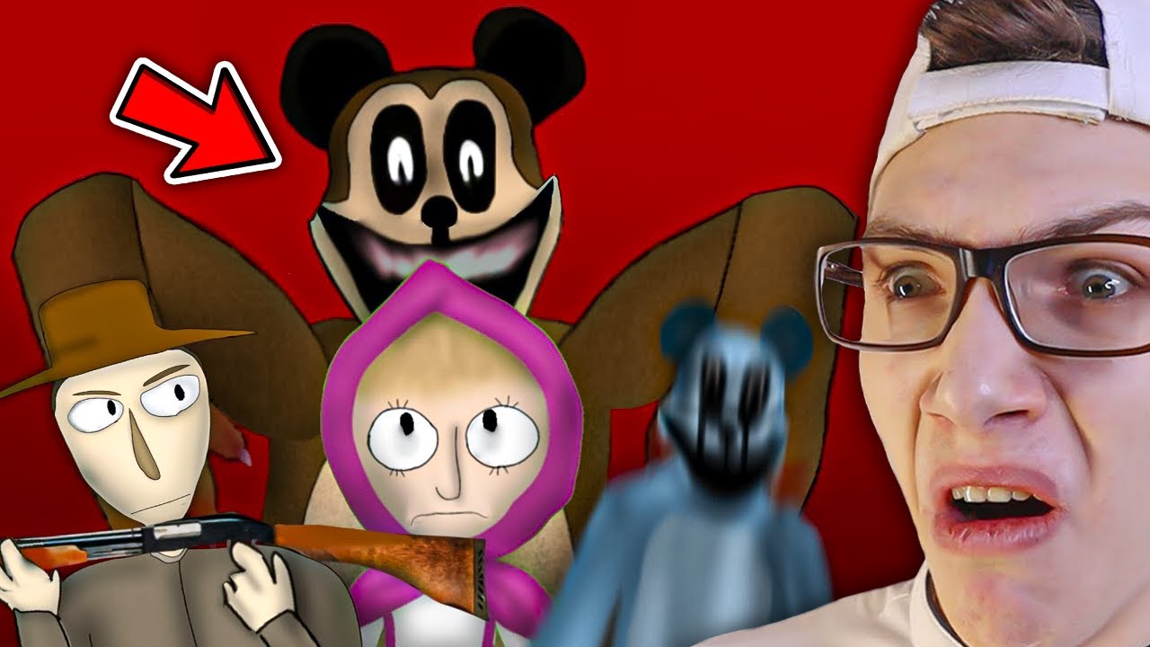 НЕ ВЗДУМАЙ СМОТРЕТЬ МАША и МЕДВЕДЬ 😱🔪 АНАЛОГ ХОРРОР АНИМАЦИЯ