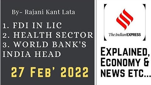 27th February 2022 | Gargi Classes News & Explained Analysis | Rajani Kant Lata