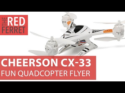 Cheerson CX-33 Drone - Fun, 25 mins flight time, 720 video [Review]