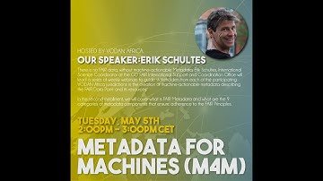 Metadata for Machines Workshop week 2