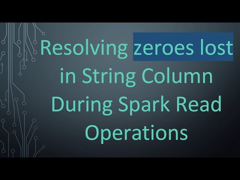 Resolving zeroes lost