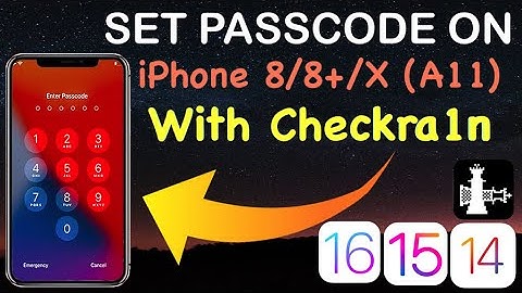 How To Get Passcode On Checkra1n A11 iPhone X / 8 / 8 Plus