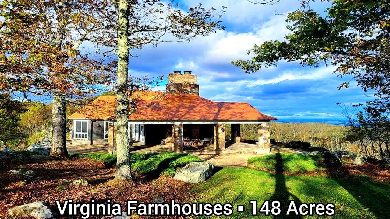 Virginia Farmhouses For Sale | 148 Acres | Hot Springs Mountains Lodge | Virginia Land For Sale