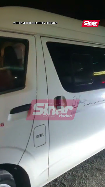 Jenazah Ishsam dibawa pulang ke rumahnya di Ipoh