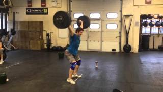 Snatch w. a three second pause in the bottom position: 85 x 3 reps by Milton Steele-vaessen