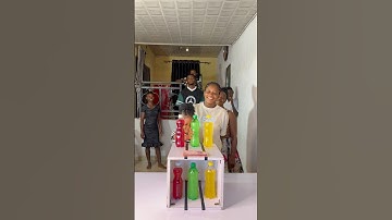 Can you Match this Amazing Triple Bottle Color Matching Challenge