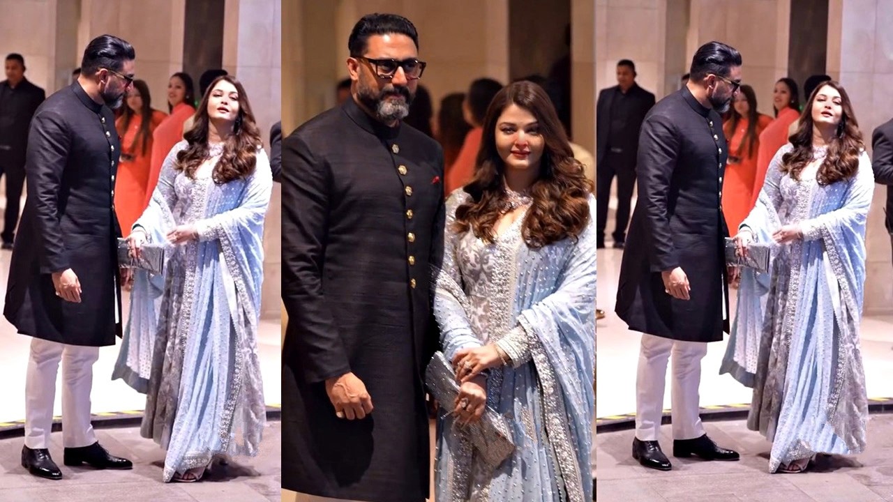 Aishwarya Rai got Angry on Abhisekh Bachchan pushed her at Sachin Tendulkar's Son's Wedding