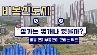 비봉신도시 상가 개수 많은가요? 적은가요? 팩트체크 들어갑니다