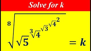 Simplification of Nested Radical Expression 1