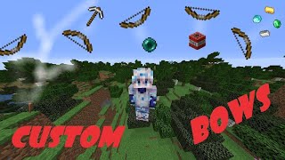 I Added Custom Bows to Minecraft.