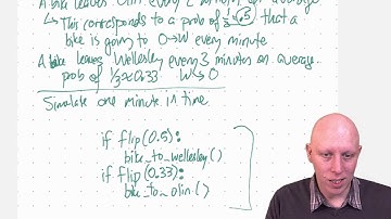Modeling and Simulation in Python - Chapter 2 - Simulating transitions in one minute using step