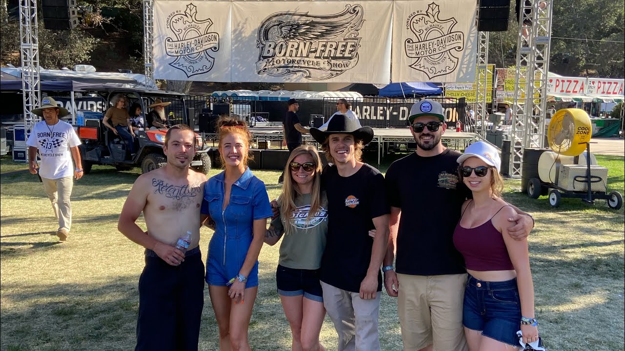 Born free 13 abrews bday born free motorcycle show 13 youtube