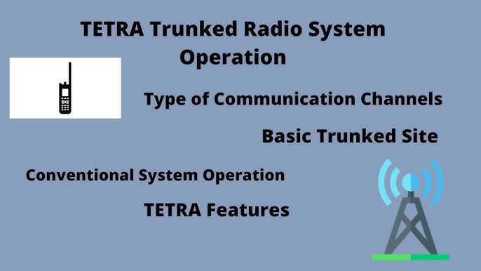 Trunked radio systems: Logic Trunked Radio, Terrestrial Trunked