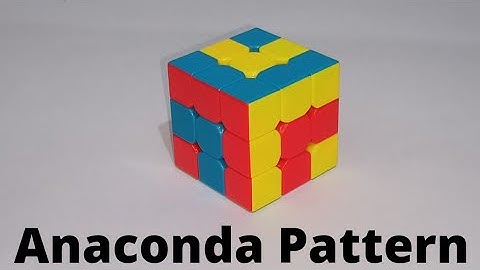 Make a Anaconda Pattern on Rubik