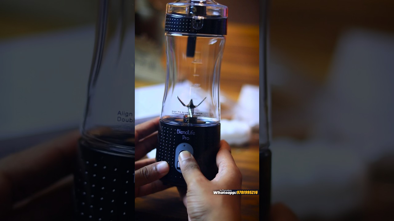 ⚡️ Fast & Easy Juicing with a Portable Juicer 🍎  