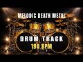 Melodic Death Metal Drum Track 190 BPM | Melodic Metal Groove