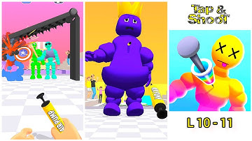 Blow Them Up Levels 10 - 11 Gameplay Walkthrough Android Games, ios All Levels Unlock