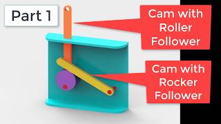 Cam and Follower Mechanism part 1 | Solid Edge