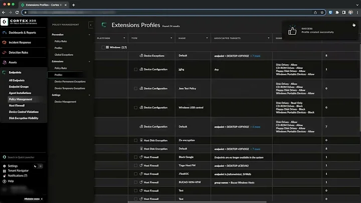 Cortex XDR How-To Video: Device Control