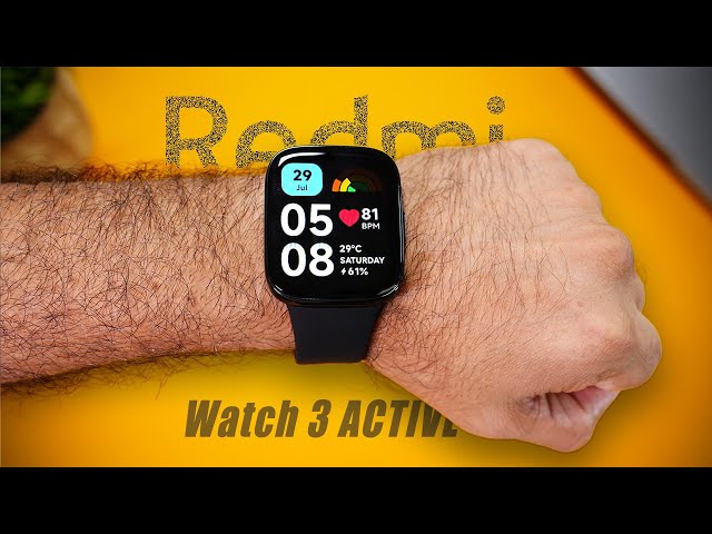 Redmi Watch 3 Active: Xiaomi previews new smartwatch before global launch -   News