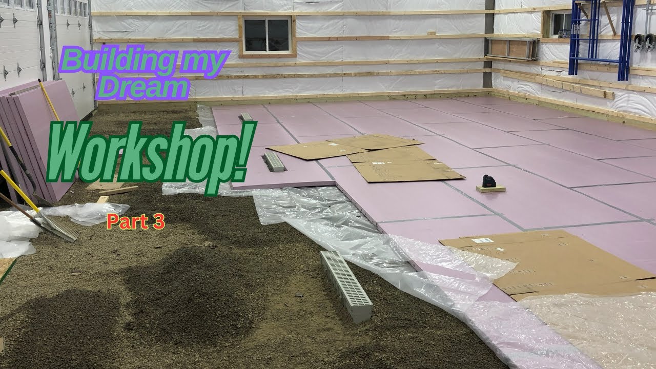 Big Garage Build - Part 3 - YouTube