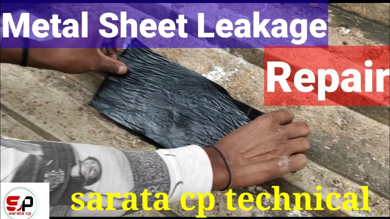How to stop water leakage from metal roof YouTube
