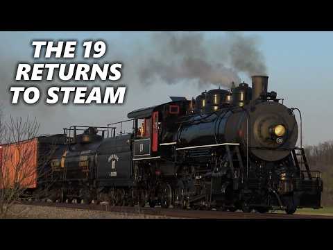 Oregon Pacific & Eastern #19 Returns to Steam | The Grand Christening | 04/09/2026