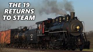 Oregon Pacific & Eastern #19 Returns to Steam | The Grand Christening | 04/09/2026