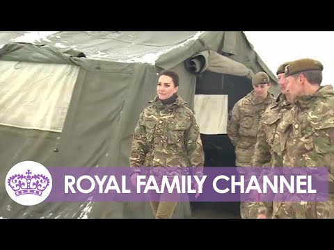 Combat Kate: Princess Dons Uniform on Army Visit